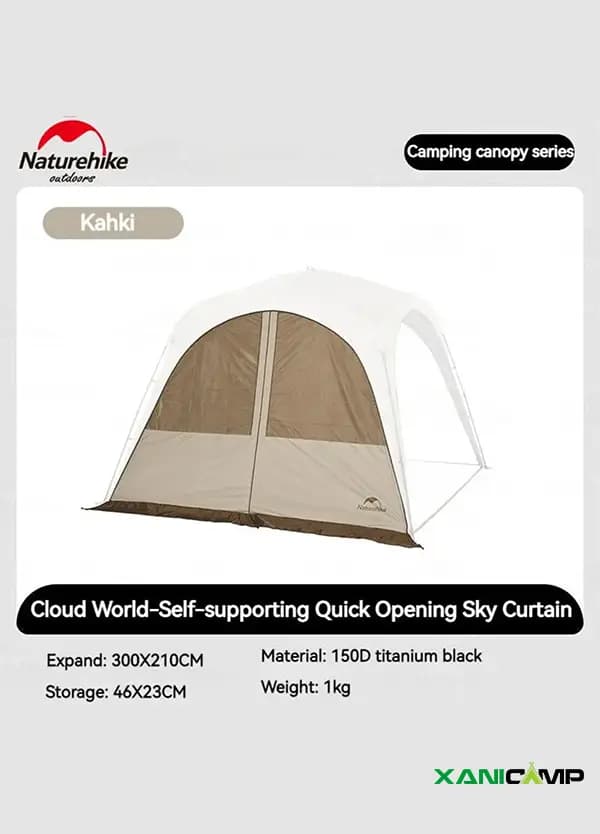 سایبان نیچرهایک سفید مدل CNK230WS014 — تصویر ۳