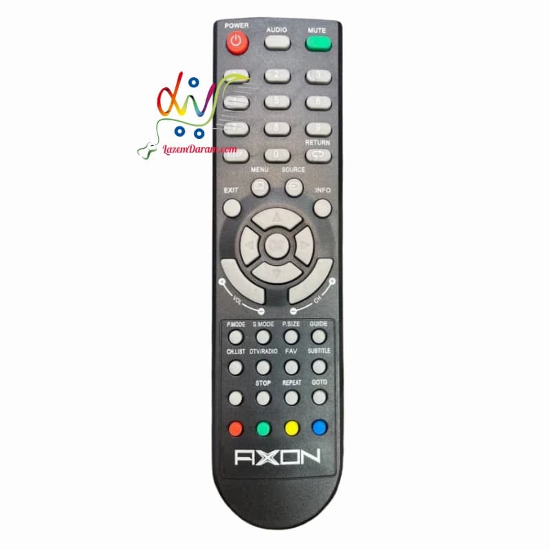 کنترل تلویزیون آکسون ته گرد