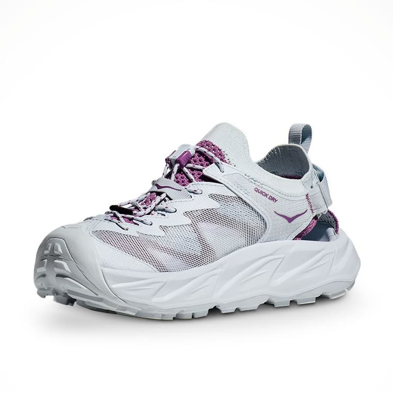 صندل ورزشی هوکا Hoka Sport Hopara 2 Slides آبی یخی — تصویر ۵