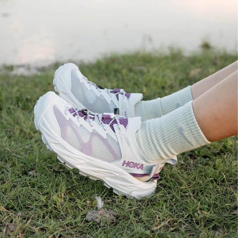 صندل ورزشی هوکا Hoka Sport Hopara 2 Slides آبی یخی — تصویر ۴