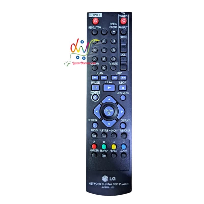 کنترل دی وی دی ال جیAKB72911501