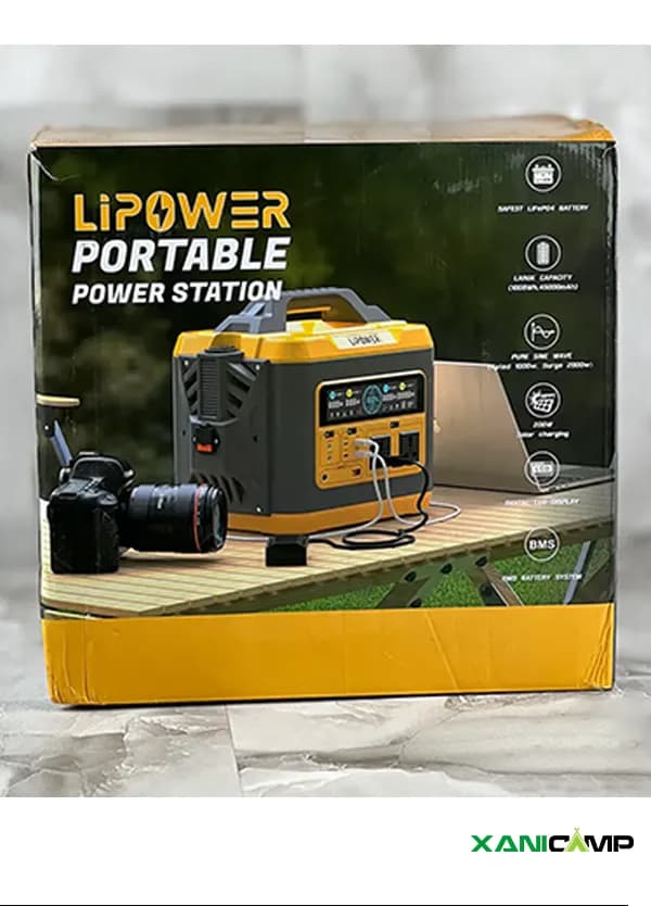 پاور استیشن 1200 وات لی پاور مدل M1200L-S — تصویر ۳