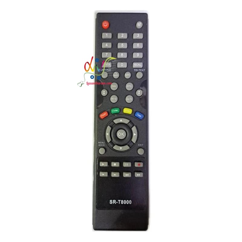 کنترل گیرنده دیجیتال استارست SR-T8000
