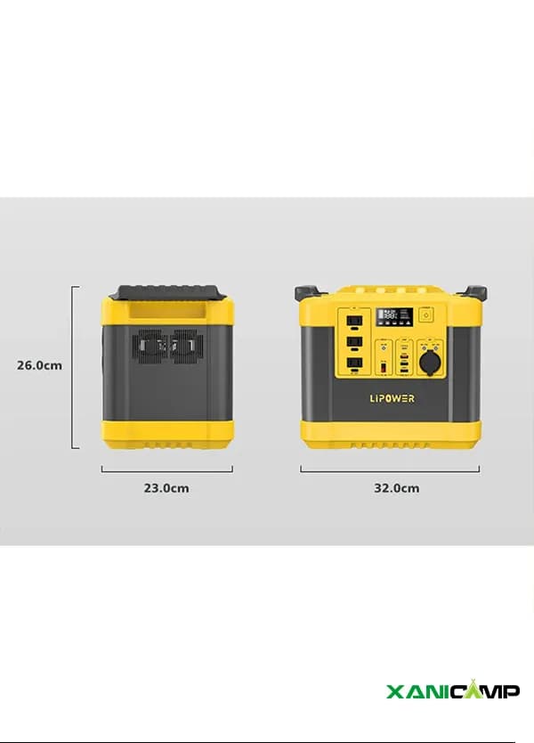پاور استیشن 1000 وات لی پاور مدل G1000L-S — تصویر ۴