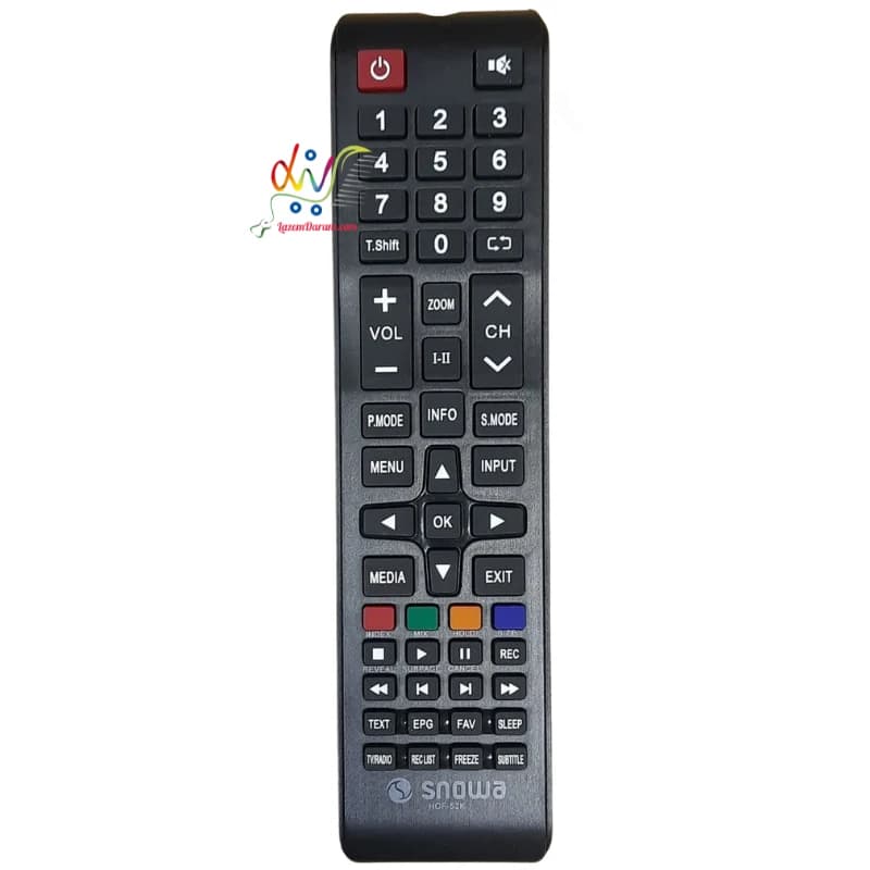 کنترل تلویزیون اسنوا HOF-52K