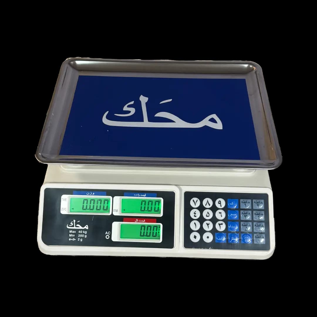 ترازو فروشگاهی دیجیتالی محک ظرفیت ۴۰ کیلوگرم