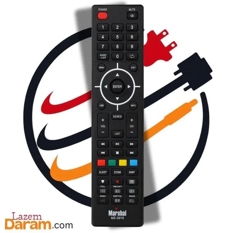 ریموت کنترل تلویزیون مارشال Marshal مدل ME-5019 (یا معادل آن)