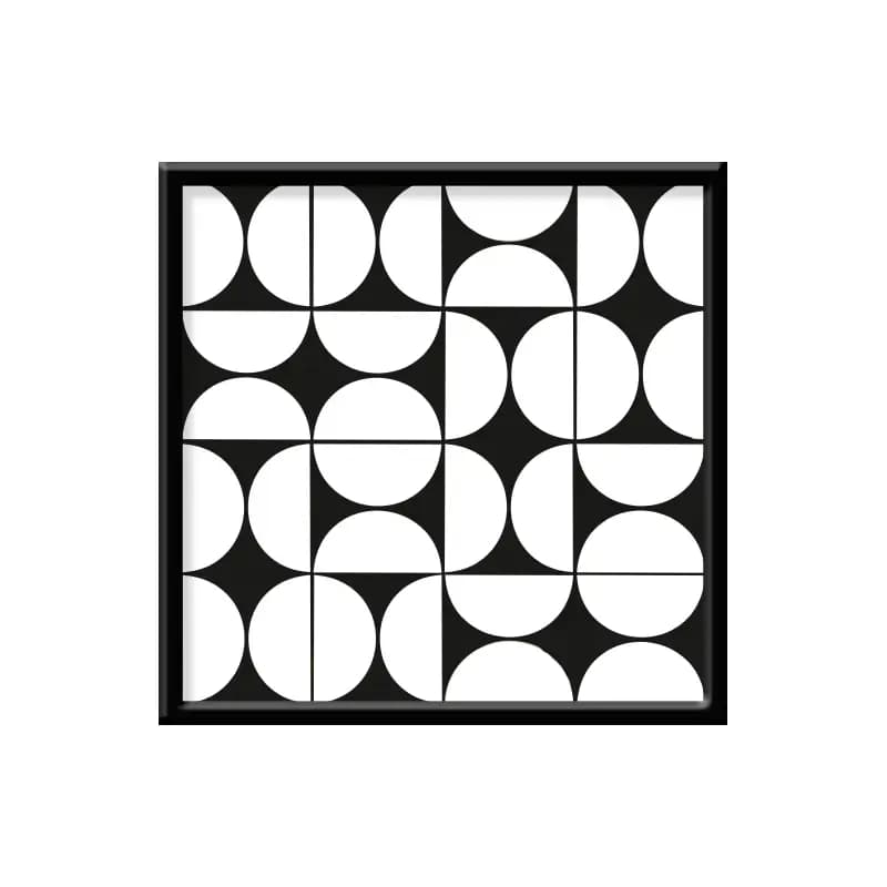 تابلو دیواری مینیمال مدرن سکوت هندسی کد 15331 — تصویر ۳