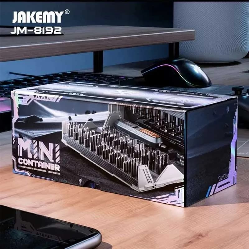 ست پیچ گوشتی 180 عددی Jakemy JM-8192 — تصویر ۱۰