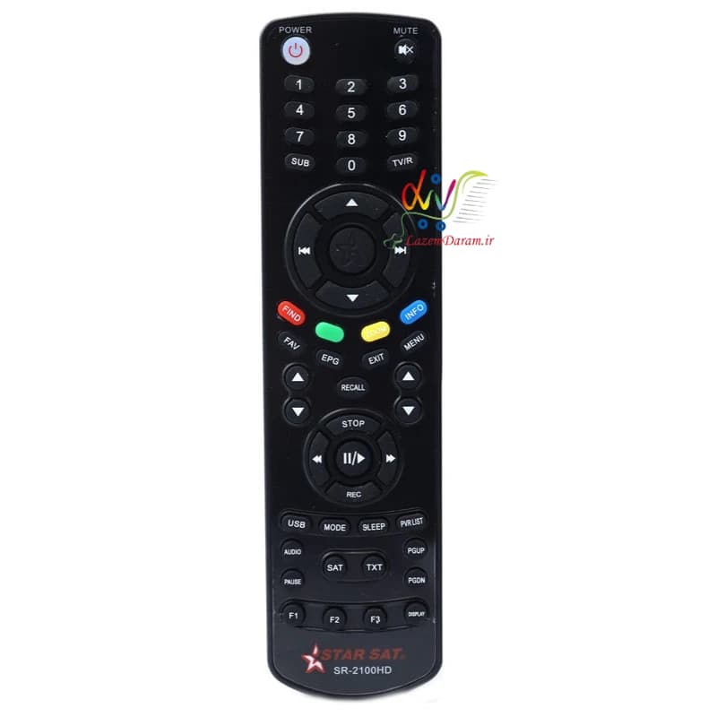 کنترل رسیور استارست SR-2100HD — تصویر ۲