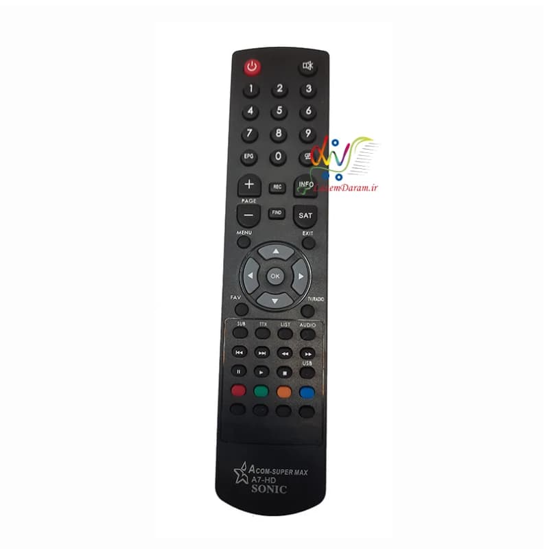 کنترل رسیور سونیک A7-HD — تصویر ۲
