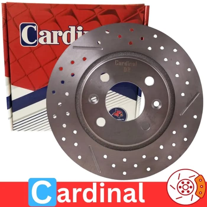 دیسک چرخ جلو ساندرو سوراخ دار برند کاردینال