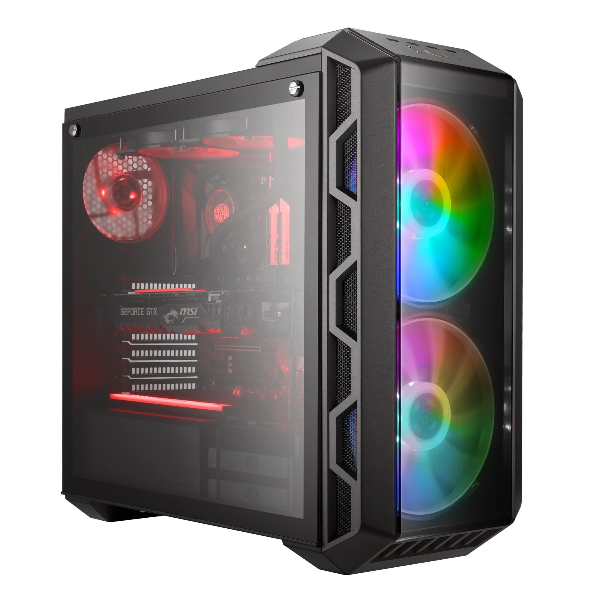 کیس کامپیوتر کولر مستر مدل MasterCase H500 ARGB — تصویر ۲
