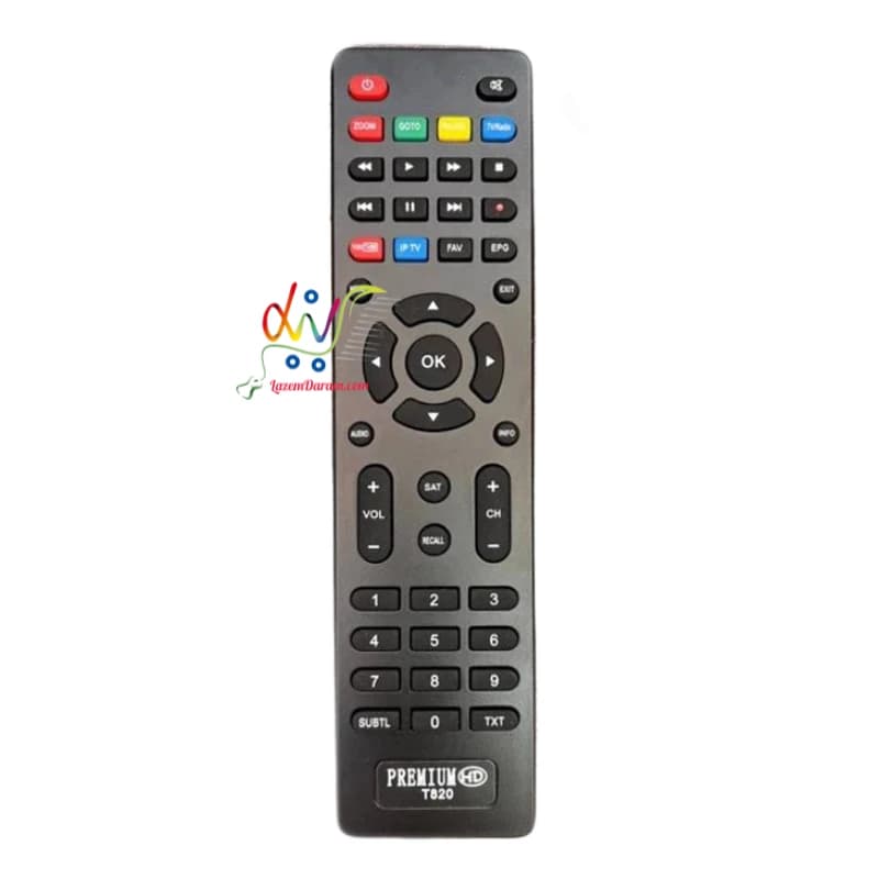 کنترل رسیور پریمیوم T820