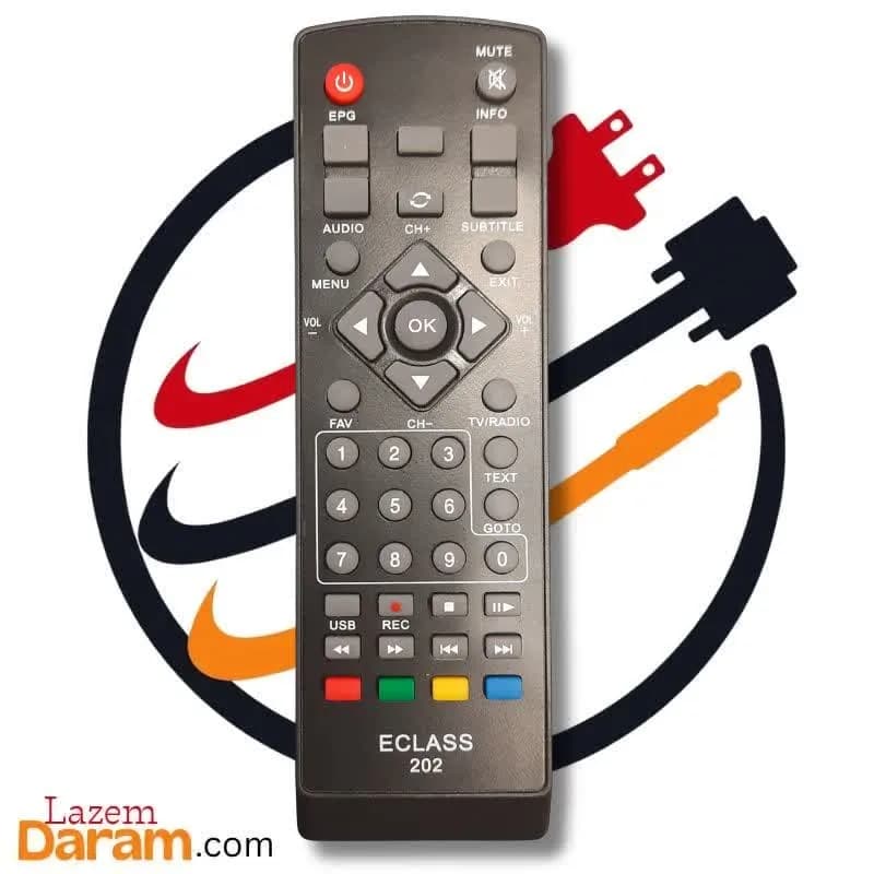 ریموت کنترل گیرنده دیجیتال ای‌کلاس (ECLASS) مدل 202