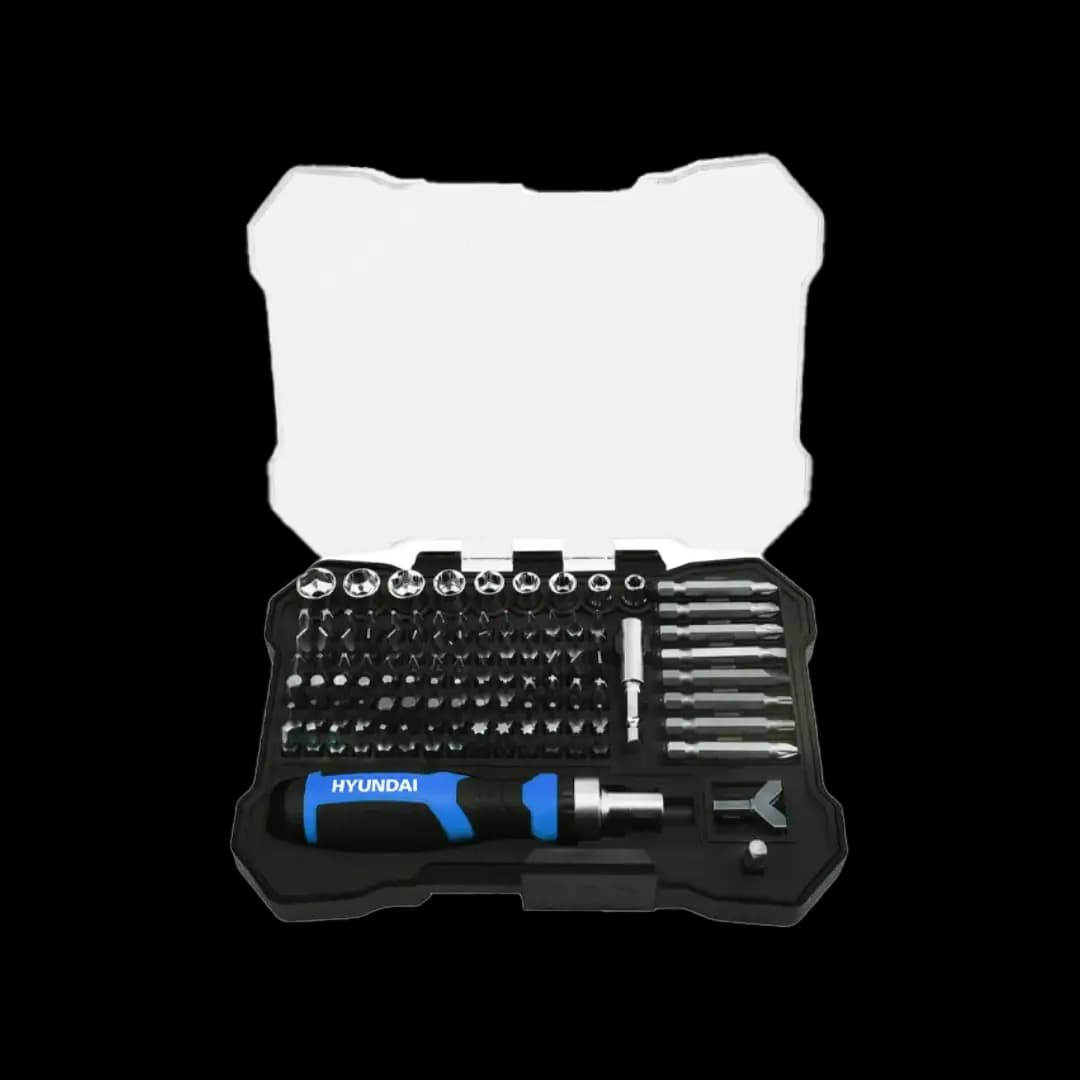 ست 105 عددی سر پیچگوشتی و بکس هیوندای مدل HC-105B