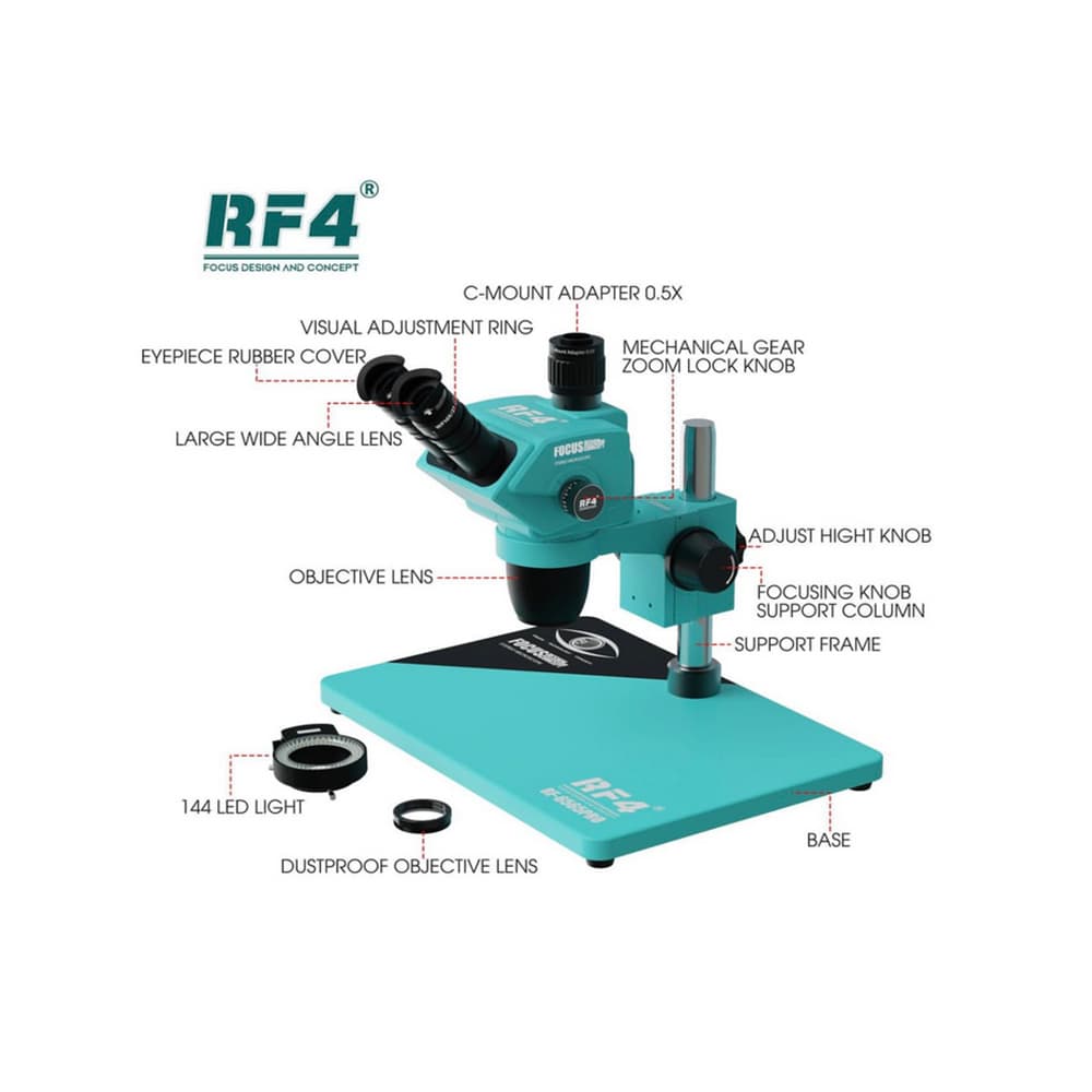 لوپ سه چشم RF4 RF-6565 PRO 2024
