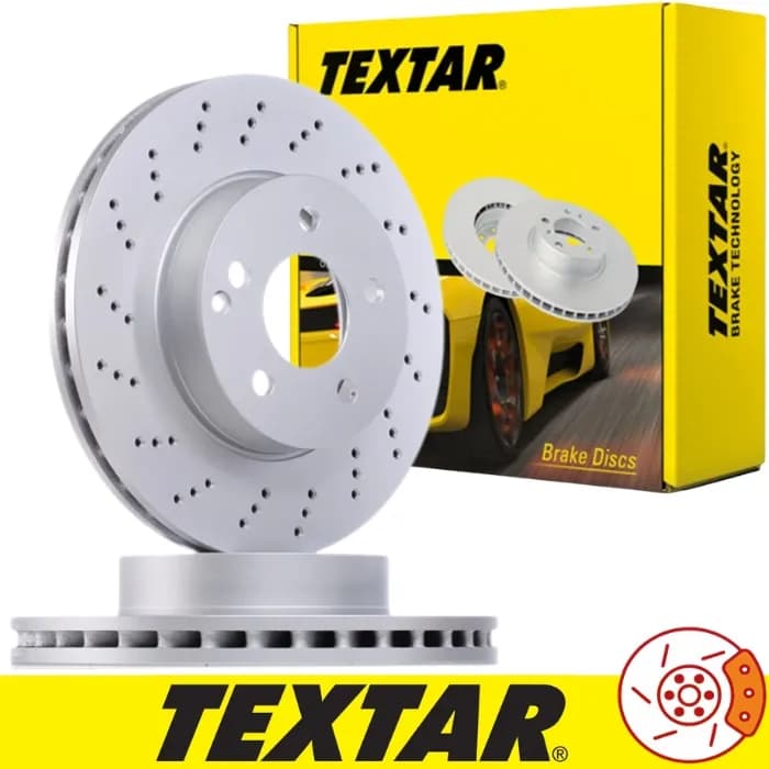 دیسک چرخ جلو بنز کلاس SLS اتاق C197 تکستار Textar