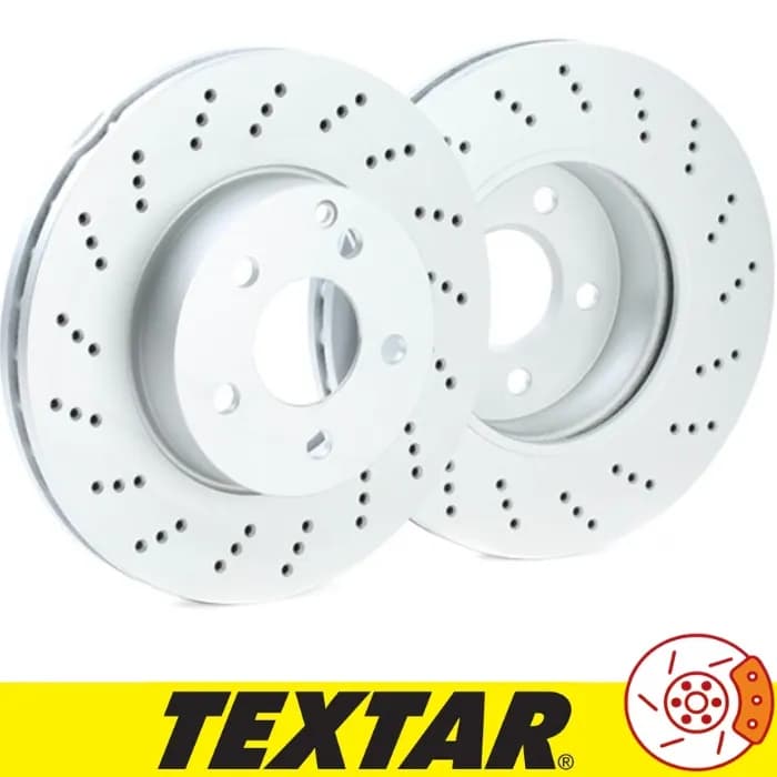 دیسک چرخ جلو بنز کلاس C اتاق W204 تکستار Textar — تصویر ۲