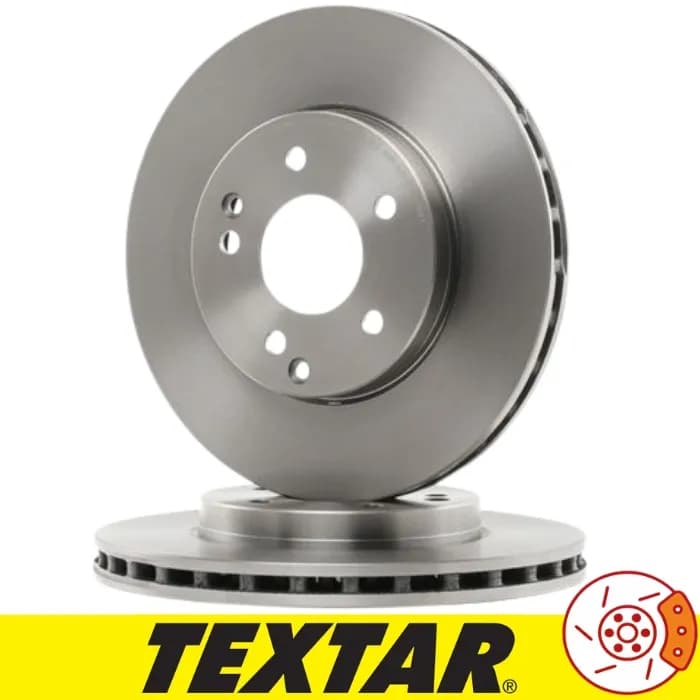 دیسک چرخ جلو بنز کلاس E اتاق W210 تکستار Textar — تصویر ۴