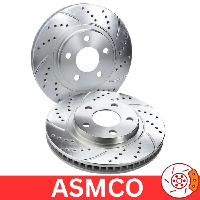 دیسک چرخ جلو آزرا سوراخ دار آسمکو ASMCO