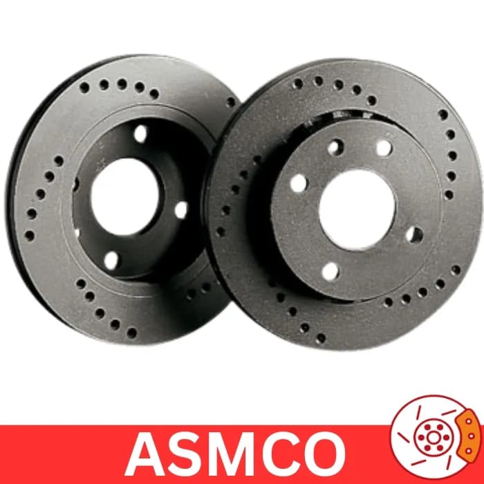 دیسک چرخ جلو لیفان 620 سوراخ دار آسمکو ASMCO