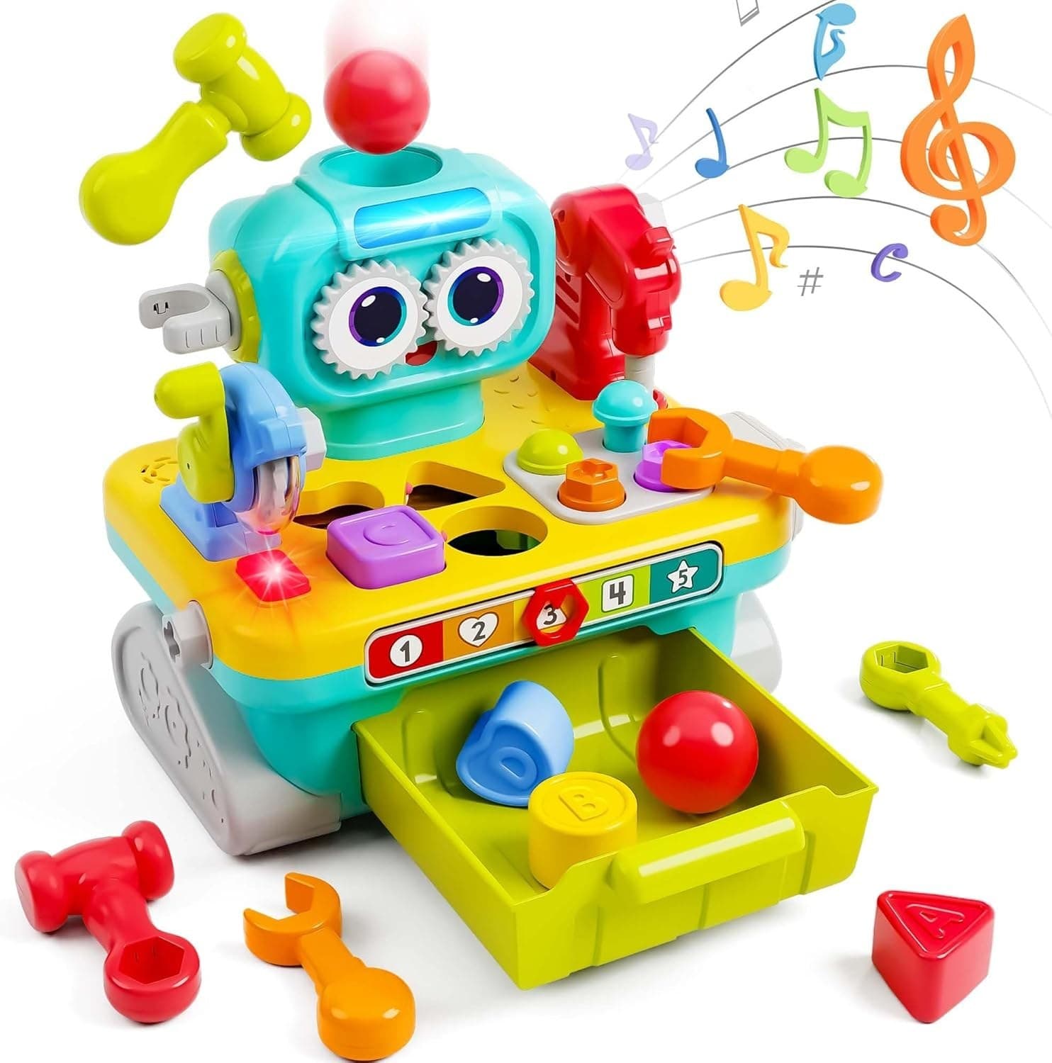 میز ابزار برند هولا تویز کد 8975 — تصویر ۳