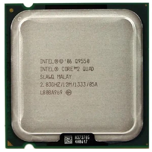 پردازنده اینتل CPU INTEL Q9550 Wolfdale (کارکرده) — تصویر ۲