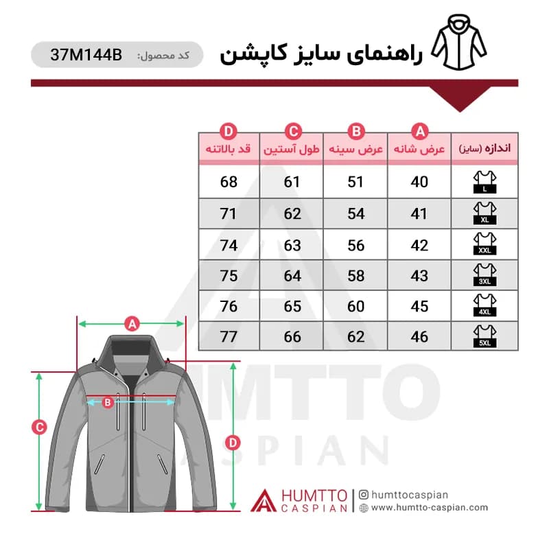 کاپشن الیاف زنانه هامتو مدل HUMTTO 37M144B-1 — تصویر ۱۰