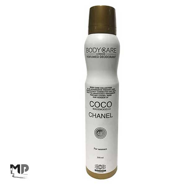 اسپری خوشبو کننده بدن زنانه Coco Chanel بادی کر حجم 200 میلی لیتر