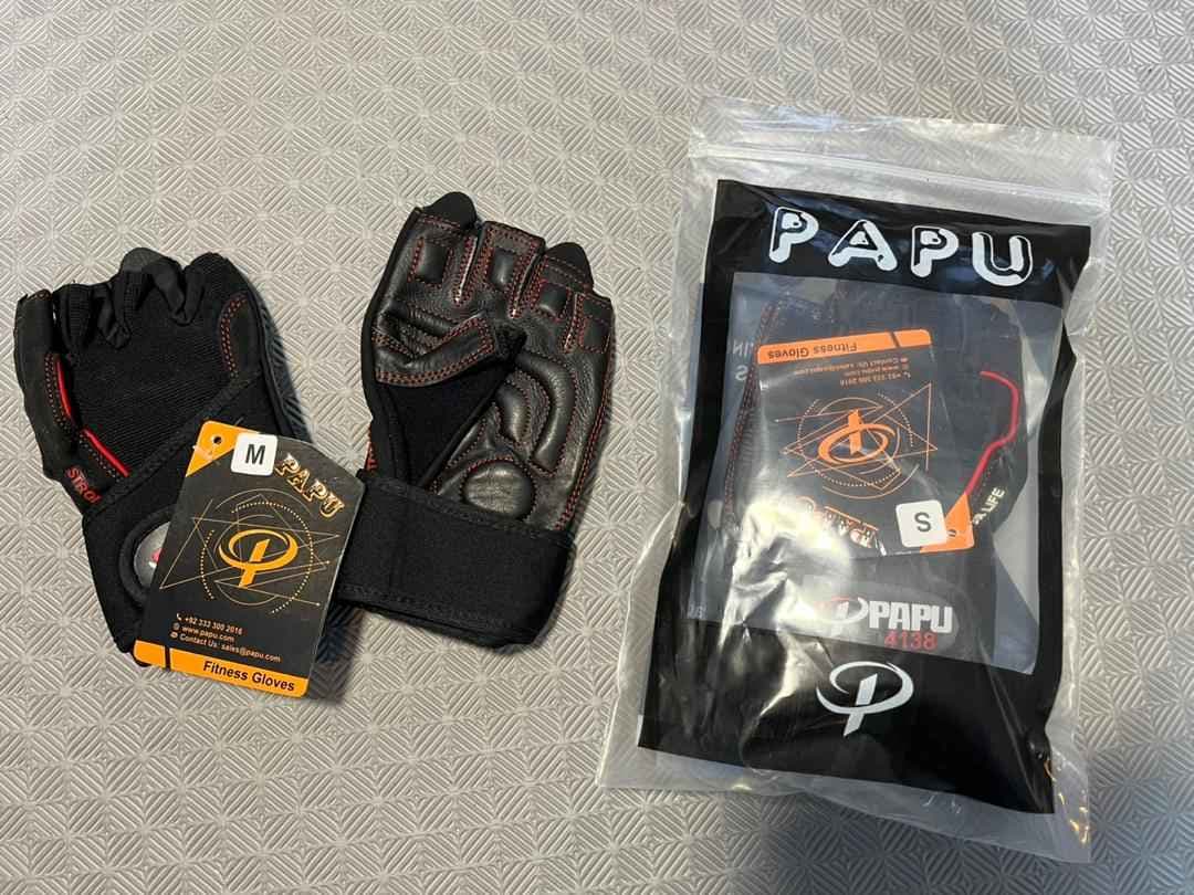 دستکش بدنسازی حرفه ای پاپو papu — تصویر ۴