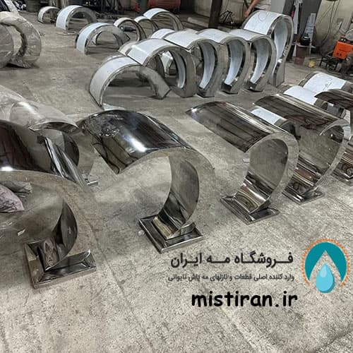 آبنما کرتین استخری استیل سایز 40×60 — تصویر ۴