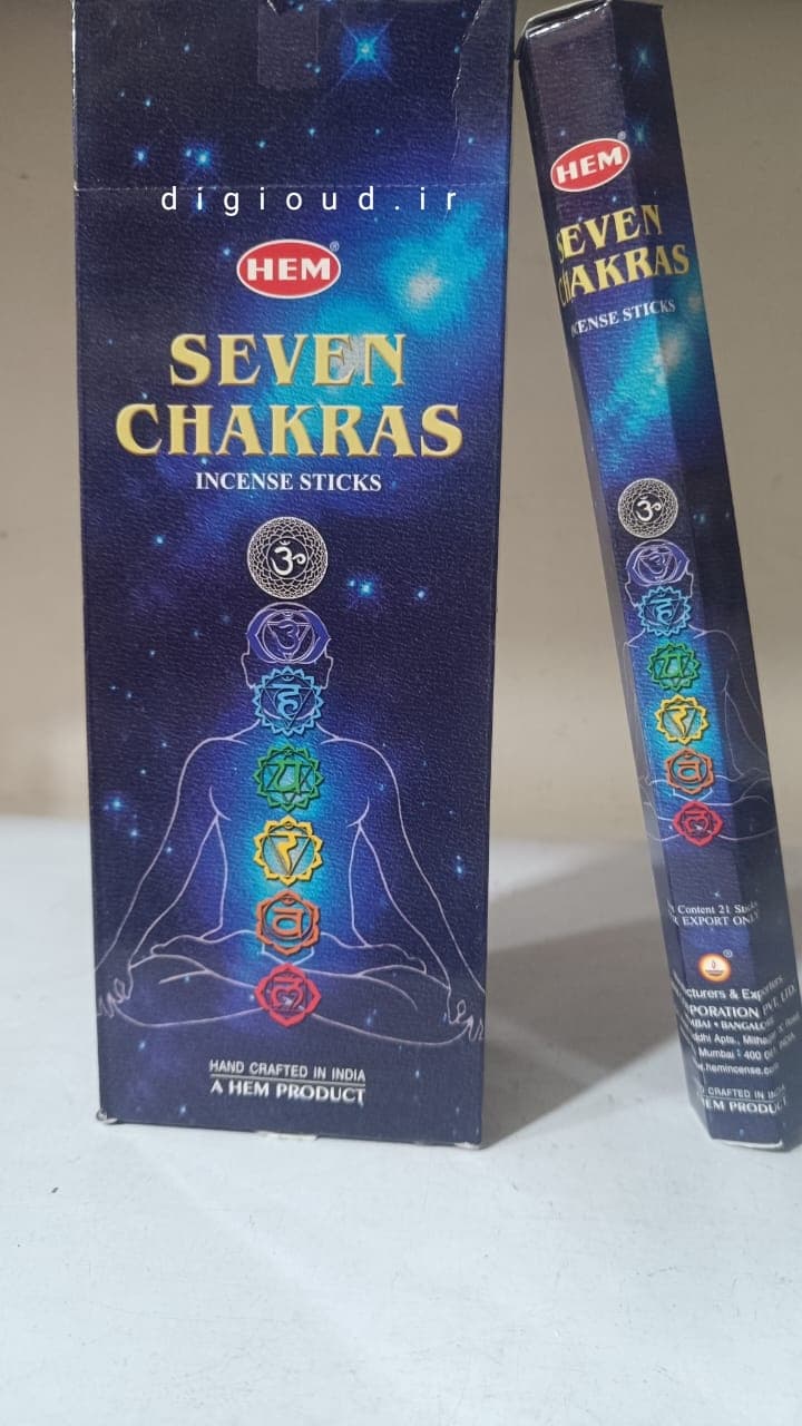 عود شرکتی هم HEM مدل هفت چاکرا (Seven Chakra)