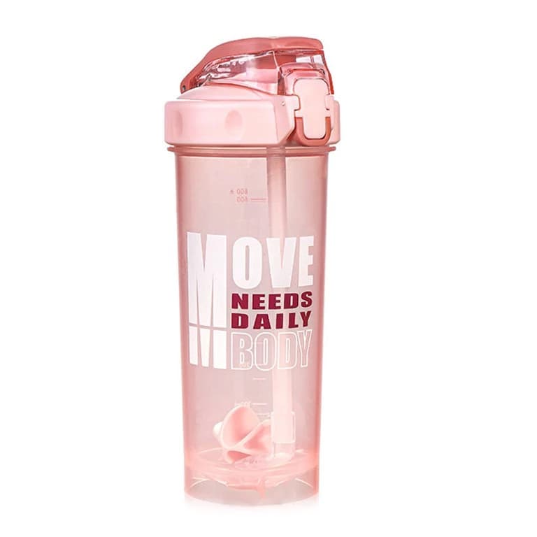 شیکر نی دار move body حجم 600 میلی لیتر — تصویر ۲