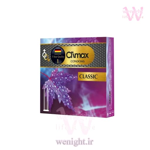 کاندوم کلایمکس مدل classic بسته 3 عددی — تصویر ۲