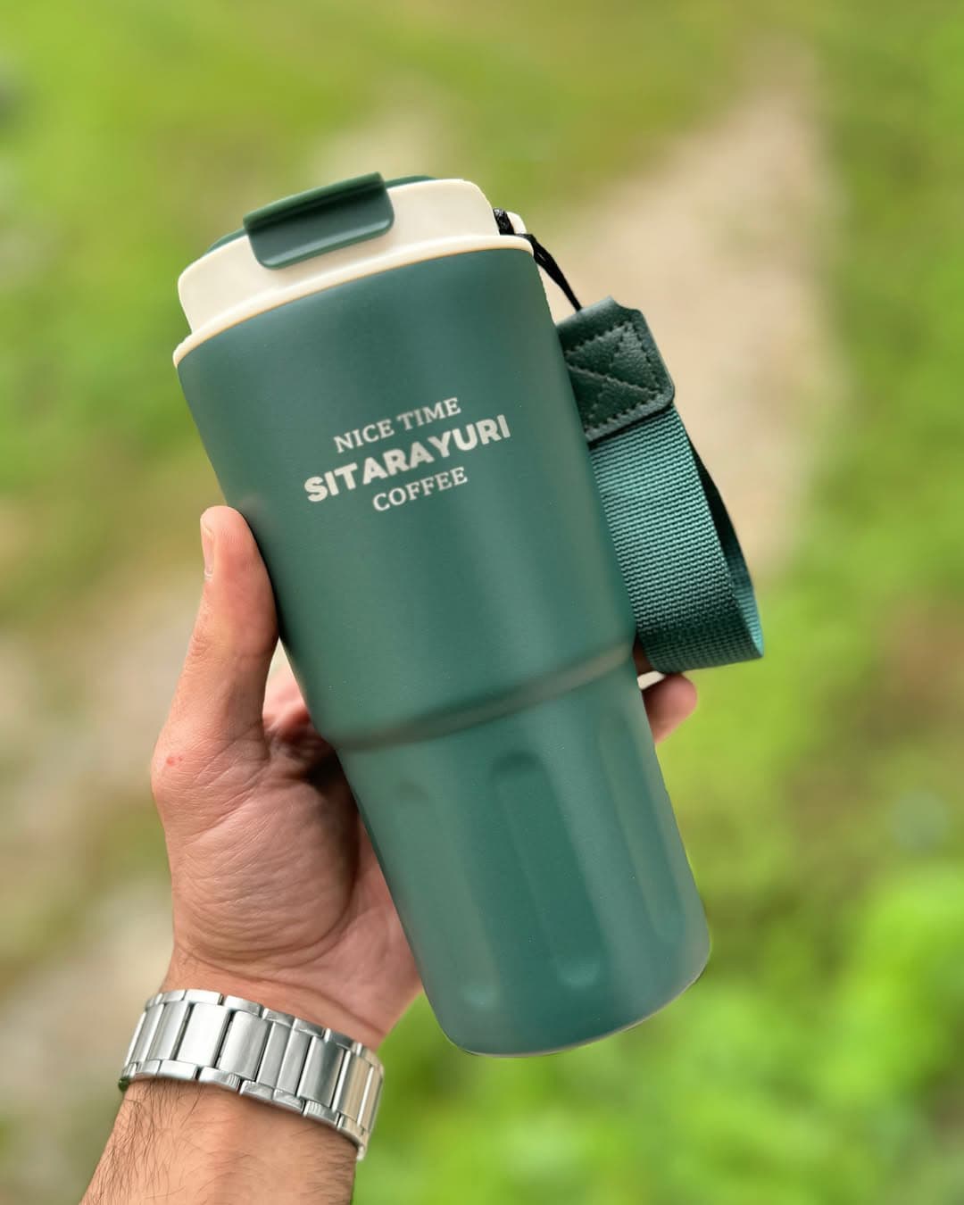 تراول ماگ سیتارایوری SITARAYURI تک حالته حجم 600 میل — تصویر ۴