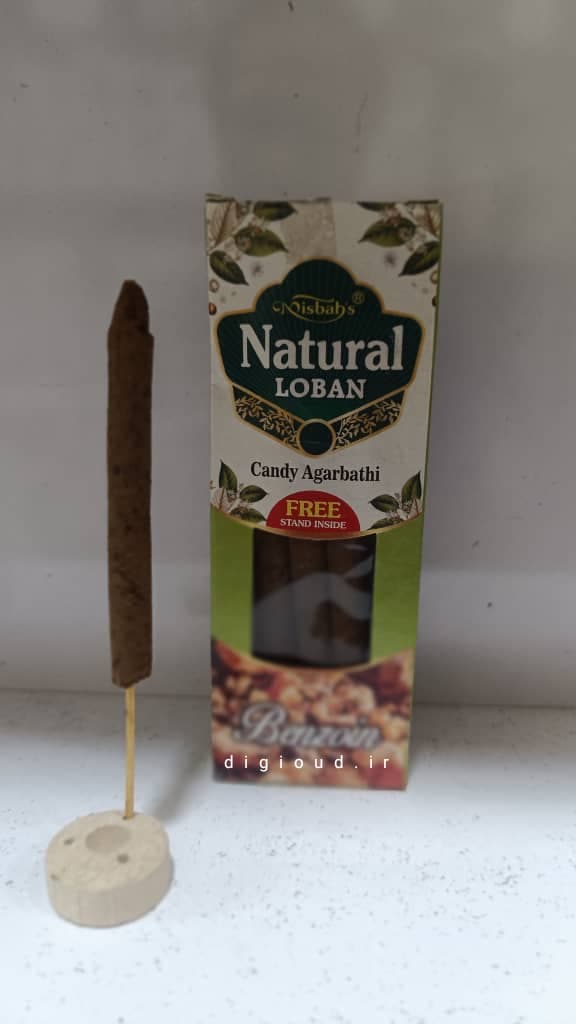 عود دوپ کندل (شمعی) لوبان (Natural Loban) میصباح Misbah