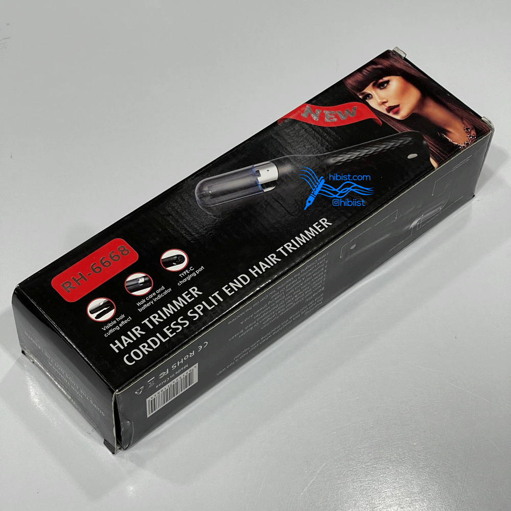 موخوره‌گیر شارژی مدل RH-6668 با صفحات تیتانیوم شارژی رنگ سیاه — تصویر ۳