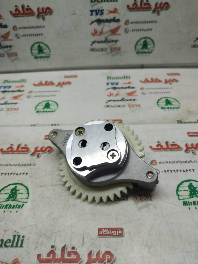 اویل پمپ روغن کامل موتور هوندا و انواع تریل cb 200 سی بی ktm کی تی ام و گلد رادیسون زنجیر تایم و t 2 تی (بالانسر دار)