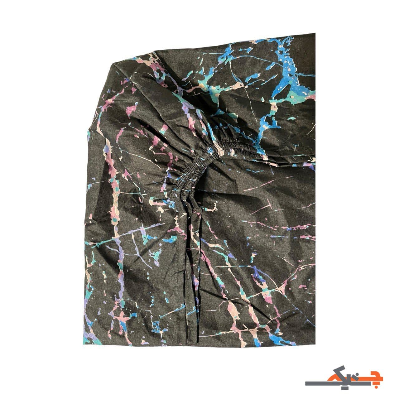 ملحفه کش دار 1.5 نفره طرح آیریش (مشکی) کد MT12036911 — تصویر ۲
