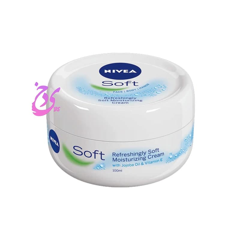کرم نرم کننده و مرطوب کننده سافت نیوا NIVEA Soft حجم 100 میلی لیتر