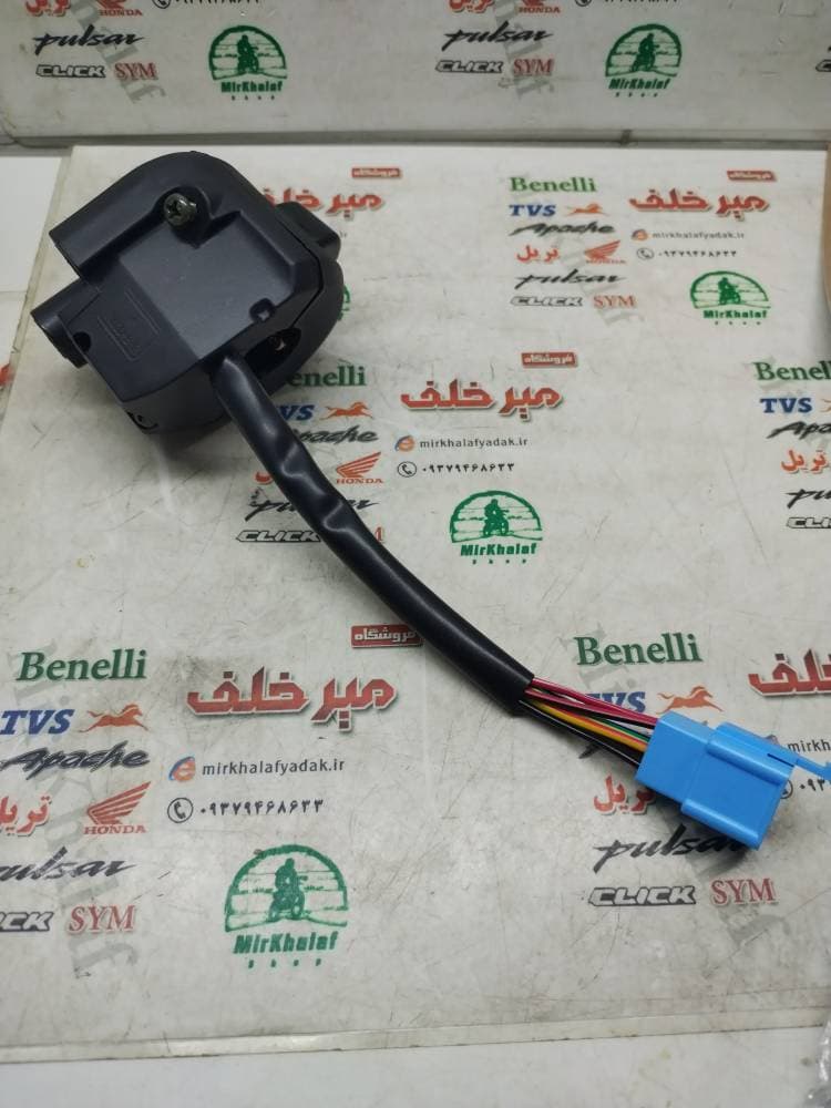 قلوه سوییچ استارت سمت راست موتور طرح کلیک و یاماها طرح ایروکس nvx و adv ای دی وی (ایدیلینگ دار) — تصویر ۲
