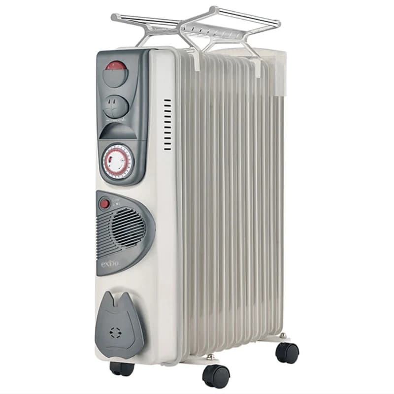 شوفاژ برقی 15 پره فن دار اگزیدو مدل EOH-2115