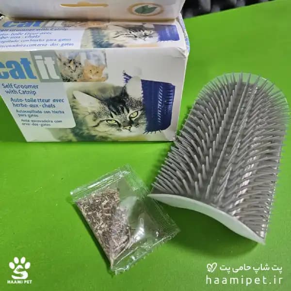 شانه گربه مدل دیواری کت نیپ دار
