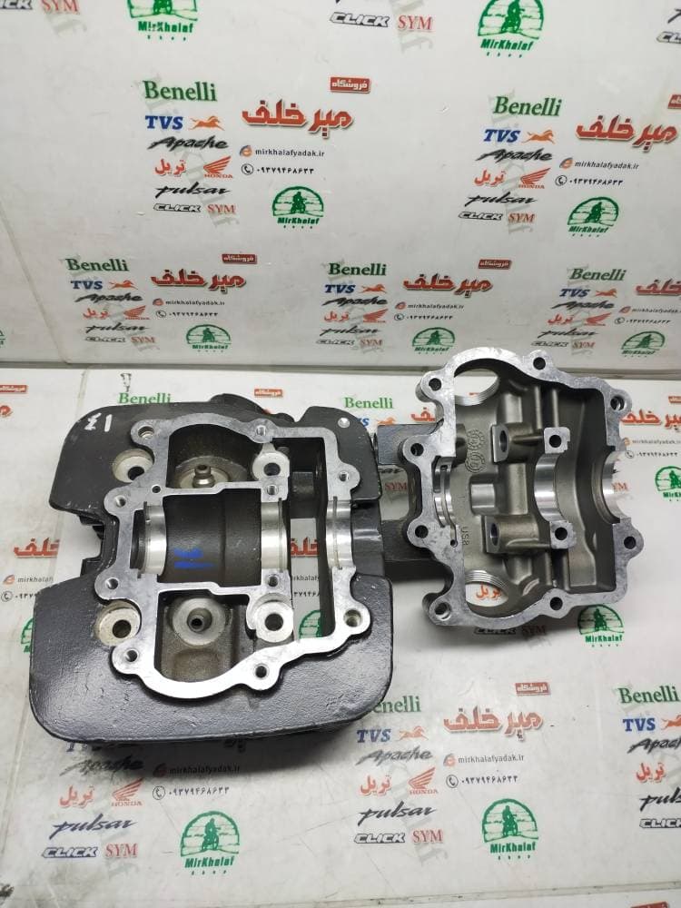 سر سیلندر موتور اپاچی 180 خالی اصلی — تصویر ۲