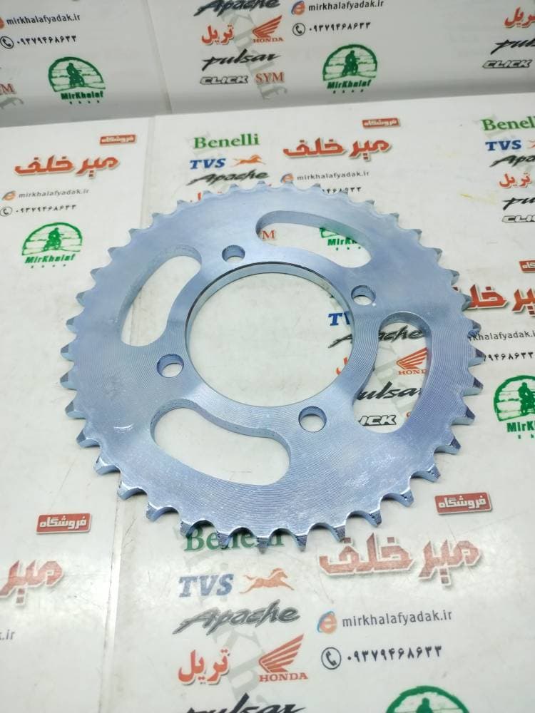 دنده (طبق) زنجیر چرخ عقب موتور دلتا 160 crt سی ار تی