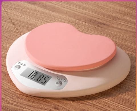 ترازو دیجیتال آشپزخانه با دقت بالا 0.1 گرم