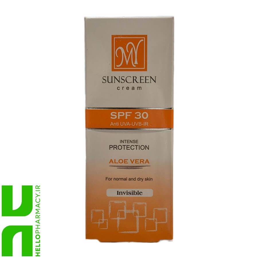 کرم ضد آفتاب SPF30 پوست معمولی و خشک مای 50میلی لیتر — تصویر ۲