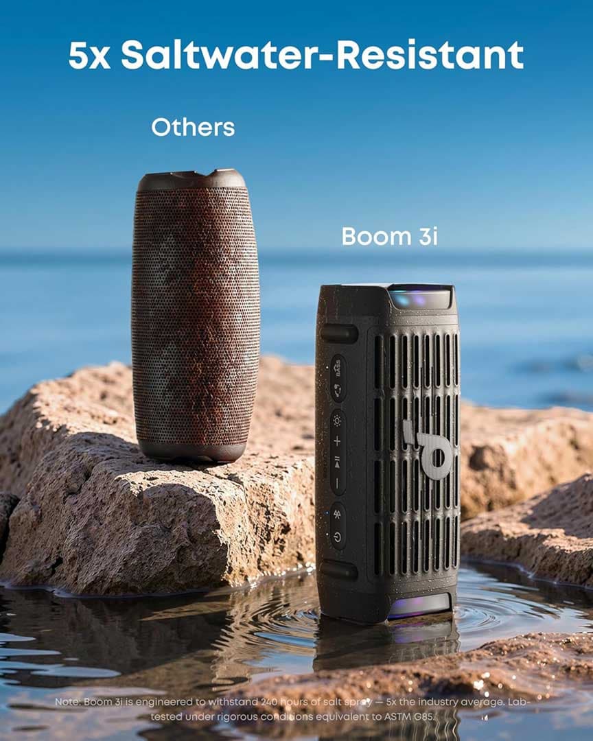 اسپیکر بلوتوثی انکر Soundcore Boom 3i 50W D5100 — تصویر ۷
