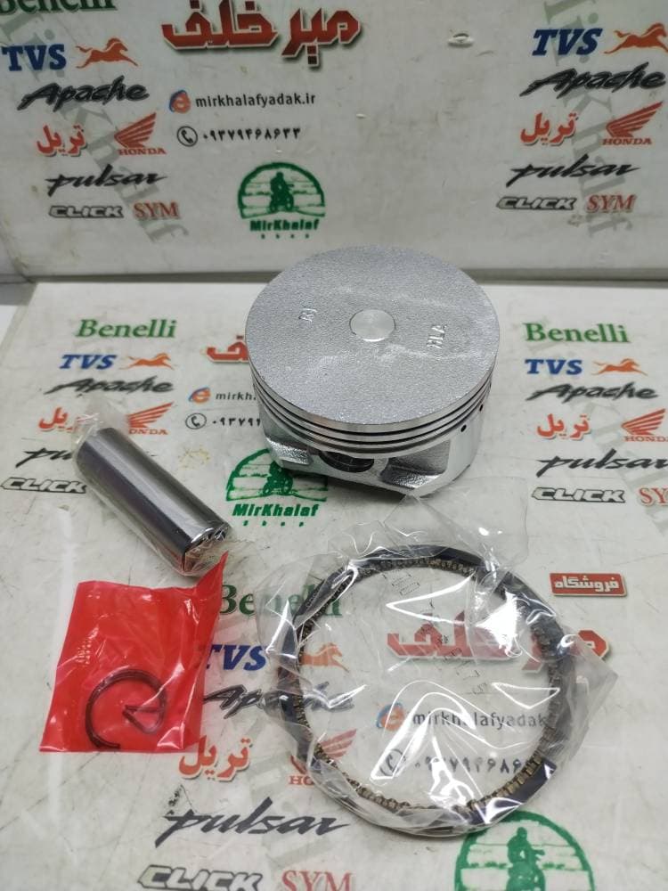 رینگ و پیستون موتور sym گالکسی لوکی 180 و j200 جی (0/75)